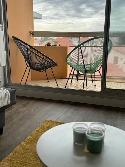 Cap Ocean Appartement T2 Cosy Avec Balcon A 1 Min De L'Ocean Capbreton Bagian luar foto